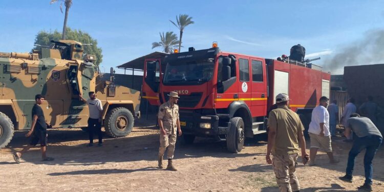 6 حوادث مماثلة سابقة.. انفجار بمخزن للذخيرة في مصراتة