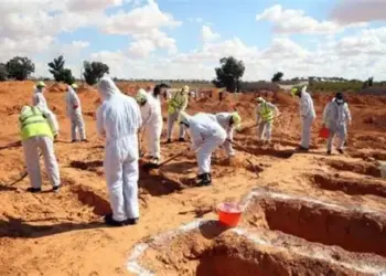 البعثة الأممية.. توقف أعمال حفر المقابر الجماعية في ترهونة يعيق التحقيقات ويُشوّه أدلة الحمض النووي