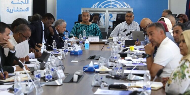 لجنتا (6+6) والاستشارية تبحثان تعزيز الملكية الليبية للعملية السياسية