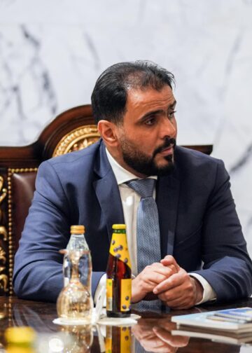 حماد والحاسي يبحثان مشاريع التخطيط والتطوير العمراني